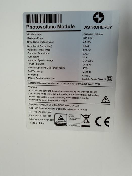 Moduł Fotowoltaiczny JA SOLAR ASTRO Longi Qcells Jinko
