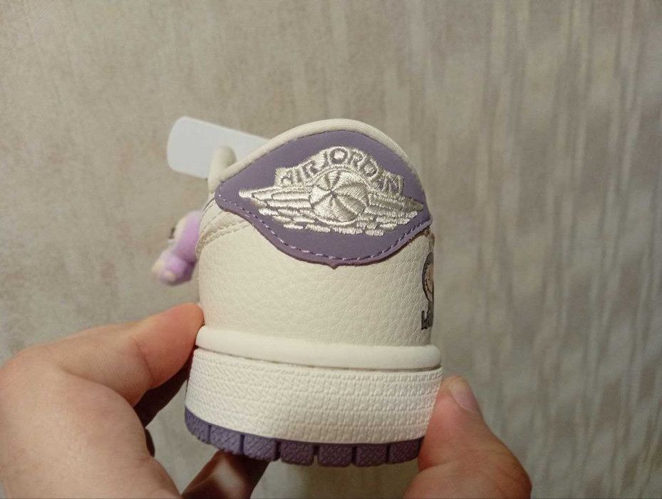 Кросівки Nike Dunk Air Jordan x Travis Scott x Labubu Purple