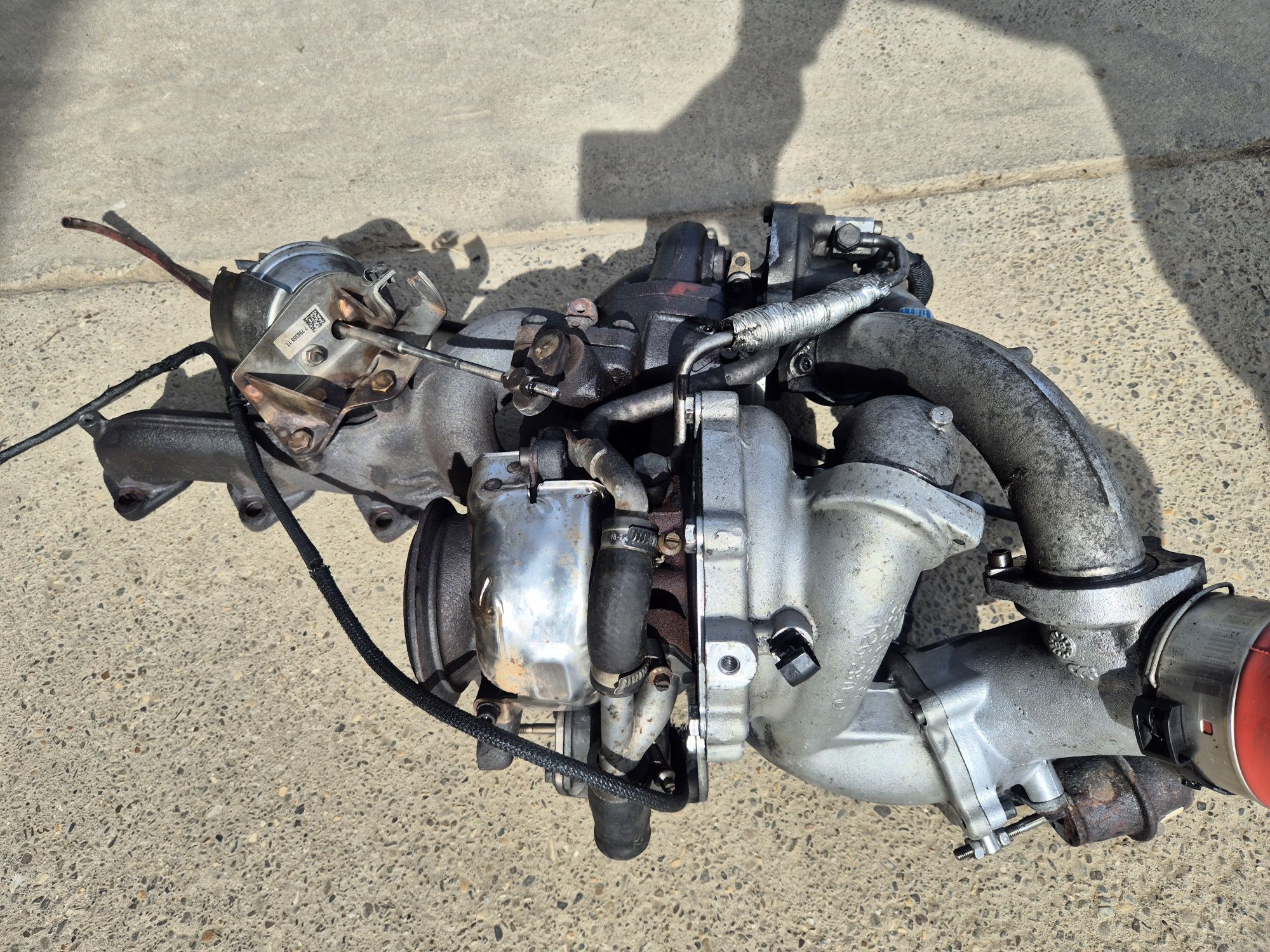 Турбина Bi Turbo BMW 3.5 M57 306D5 БМВ 535 335 Навесное