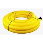 Rura drenarska PVC FI80 z otworami 25MB WĄŻ DRENARSKI + MUFA
