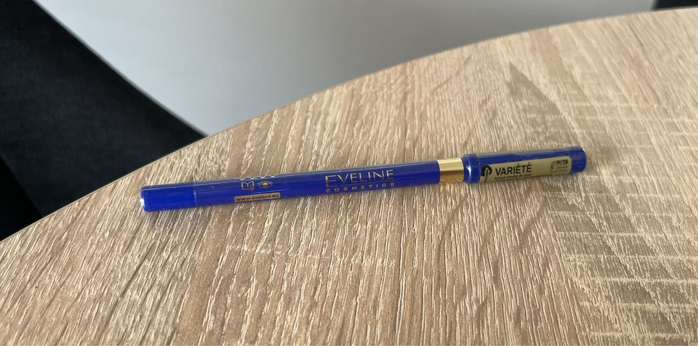 Eveline cosmetics kredka do oczu 03 niebieska blue kobaltowa variete