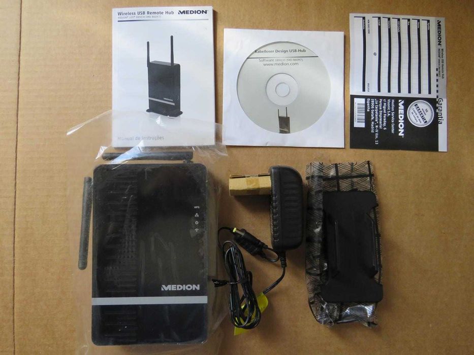 WI-FI - HUB USB - cria funcionalidade WIreless para 4 aparelhos NOVO!