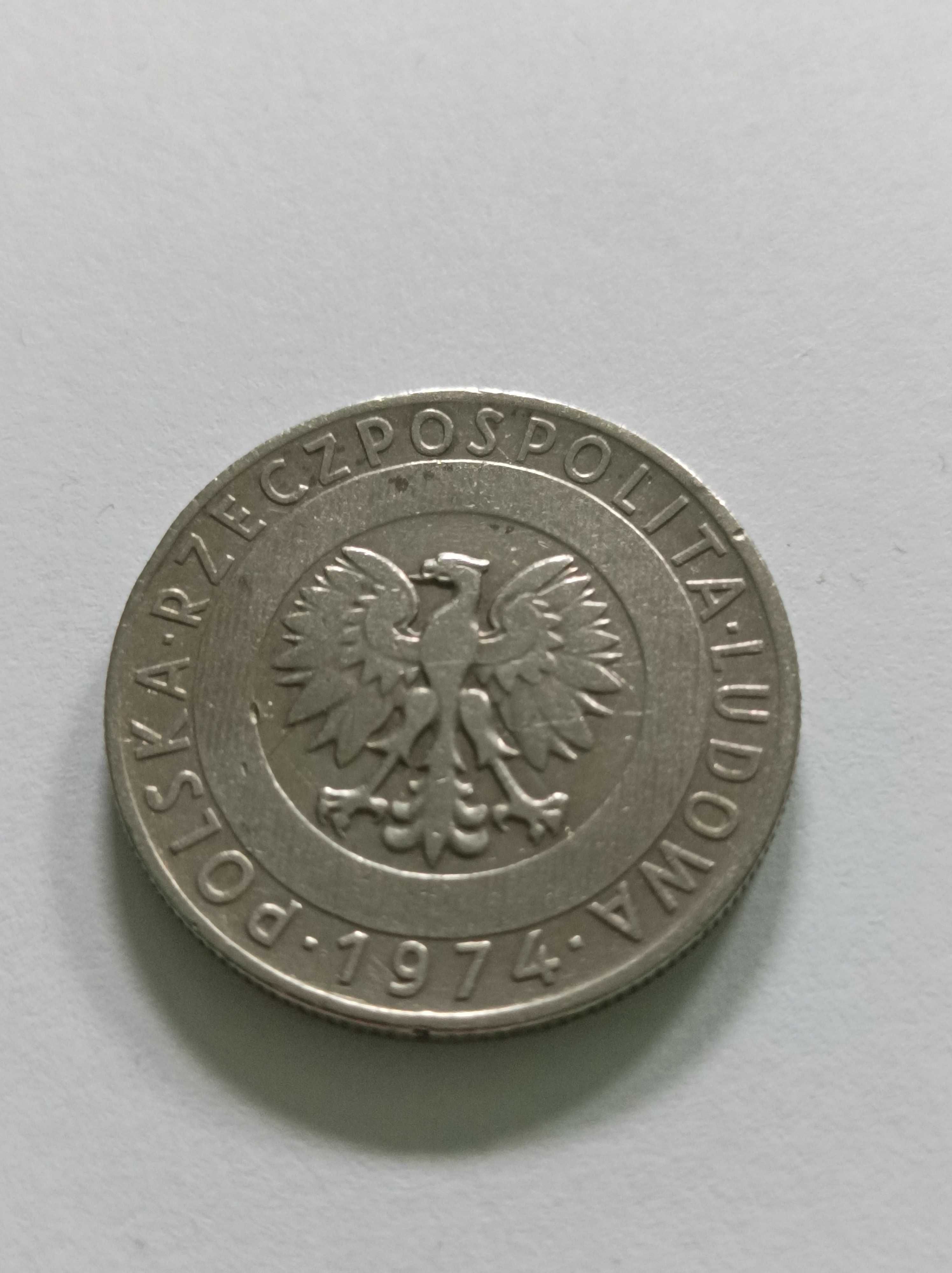 Moneta 20 zł rok 1974