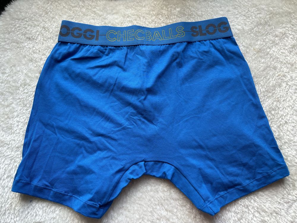 Sloggi by Triumph bokserki meskie niebieskie 2XL men go short