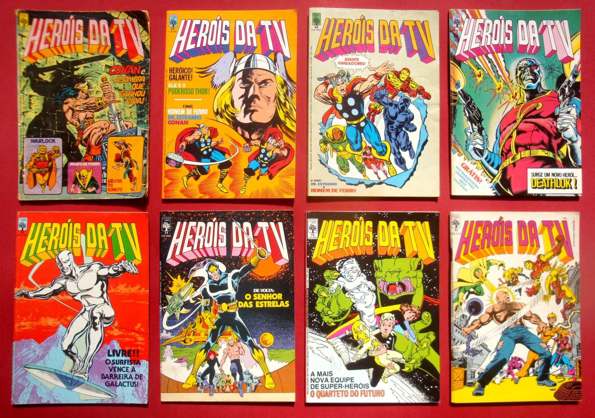 Reliquias BD MARVEL DC Comics Almanaques Revistas Novels Single Issues