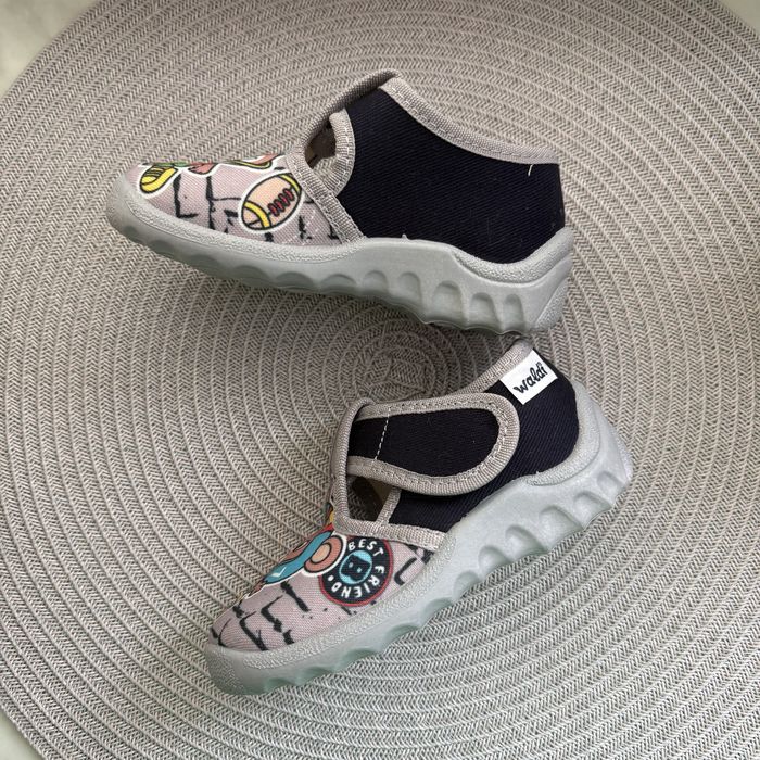 Тапочки дитячі Waldi для хлопчика в садок,тапки валді,22,23,24,25