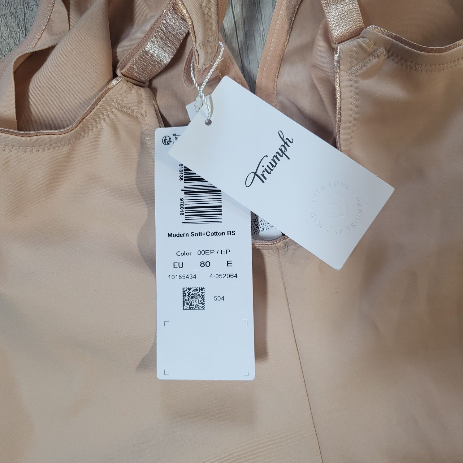 Body modelujące korygujące Triumph 80E modern soft cotton 80E beige