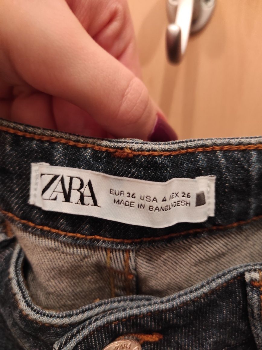 Dżinsy spodnie Zara