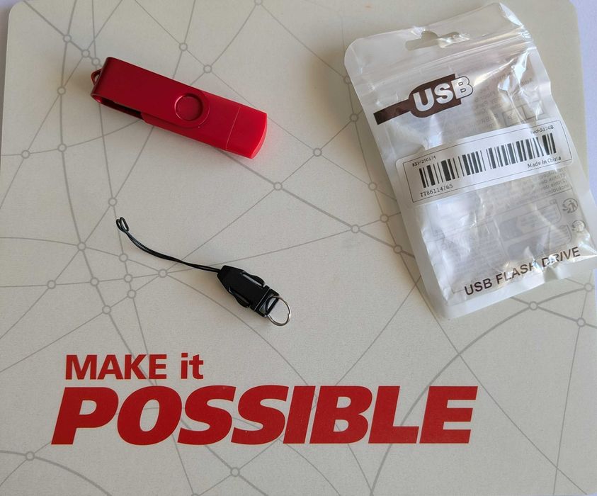 PEN Drive USB 512GB - USB-A + USB-C *NOVA*