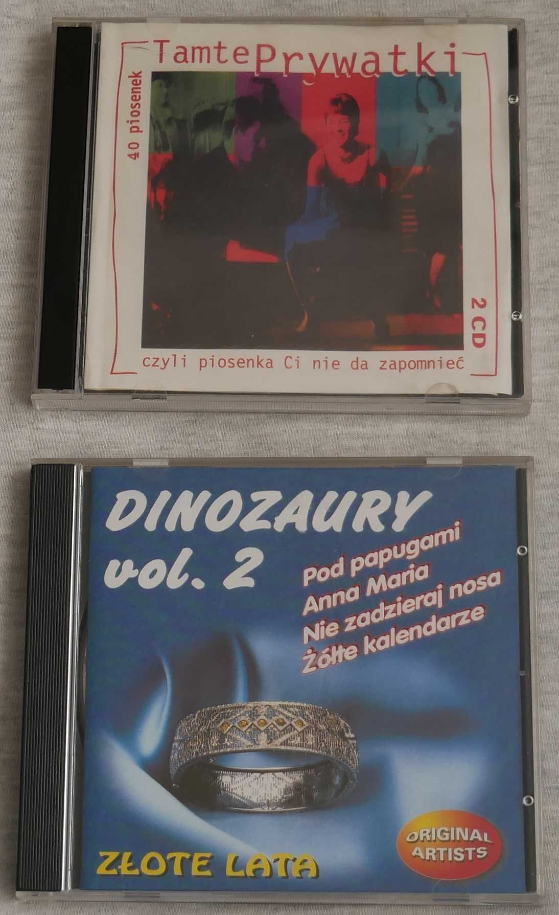 2 CD polskie składanki dla dinozaurów