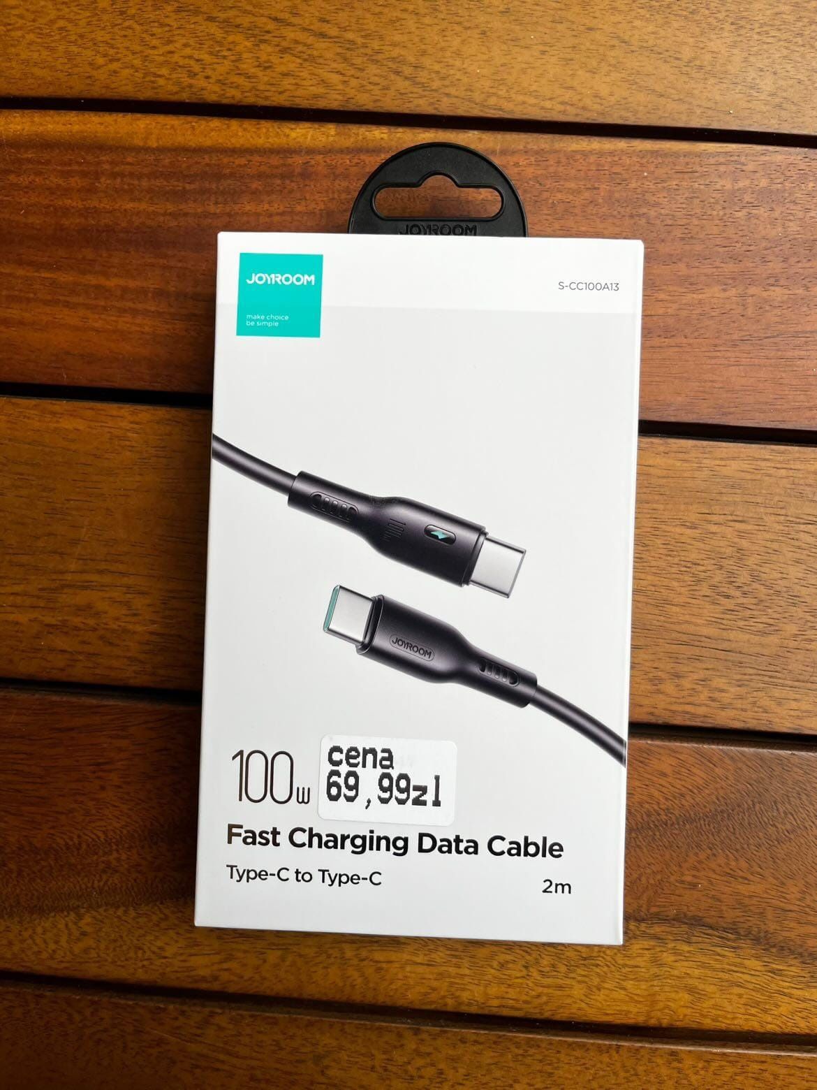 Kabel usb-c/usb-c  100W 2m