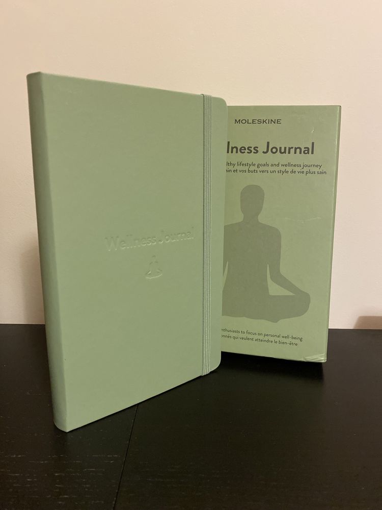 Caderno Moleskine Wellness Journal A5 novo