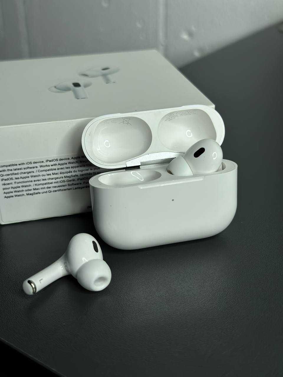 AirPods PRO 2 з активним шумоподавленням та прозорістю 1:1