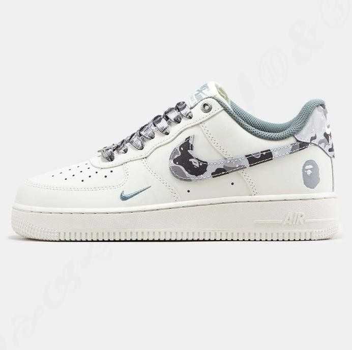 Мужские кроссовки Nike Air Force 1 x BAPE 40-45 найк аир форсе