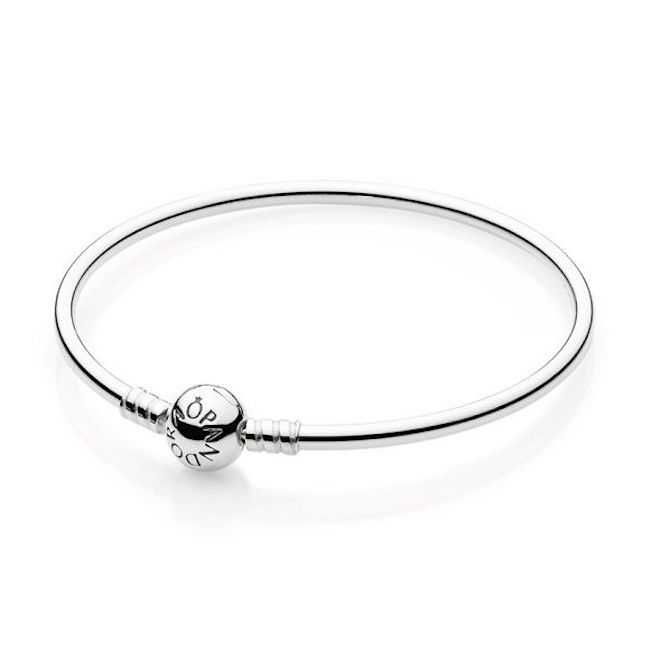 Pulseira Bangle Pandora em Prata de Lei S925 Nova