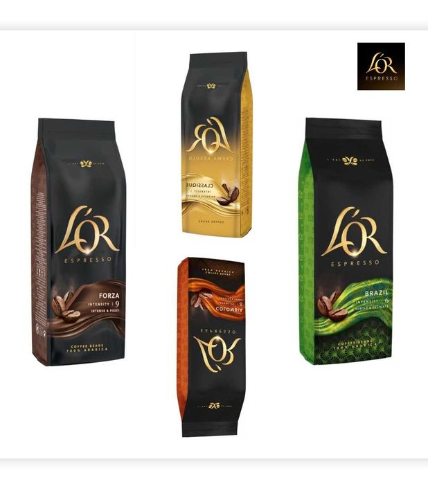 АКЦІЯ кава зернова L'or / зернова coffee