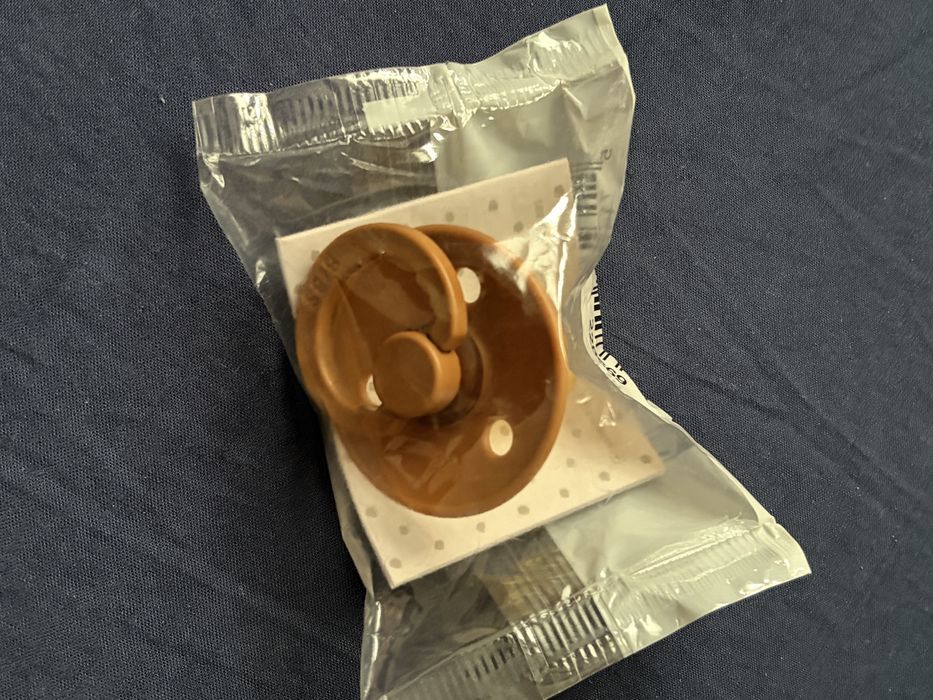 Smoczek Bibs lateksowy Caramel 1