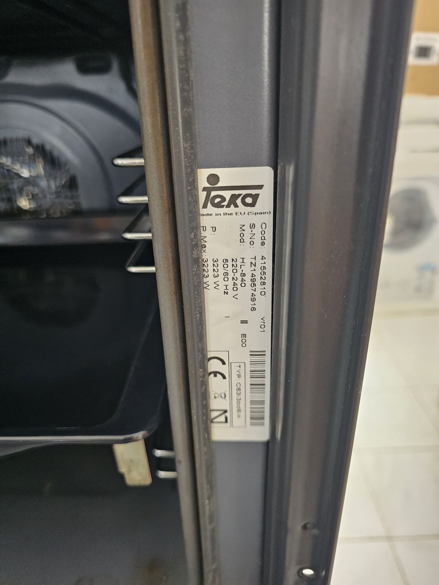 Forno de encastre usado