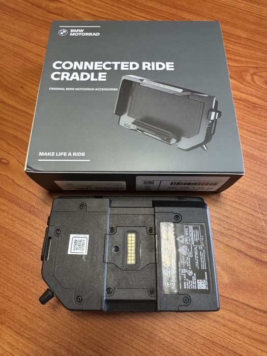 Connected Ride Cradle para mota BMW