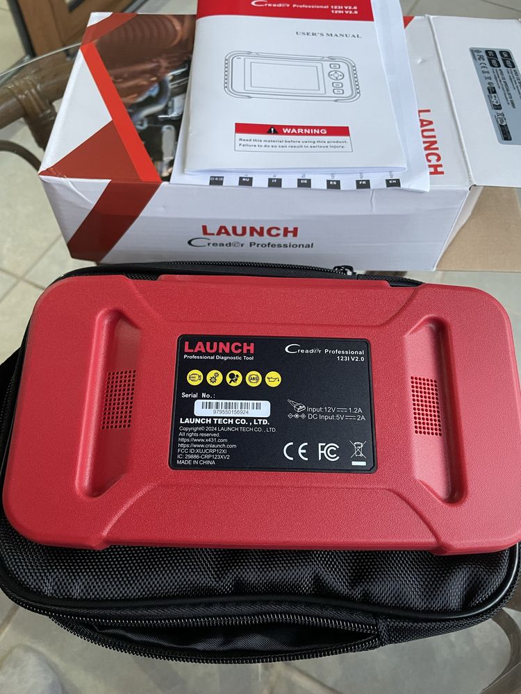 Maquina diagnostico profissionao Launch