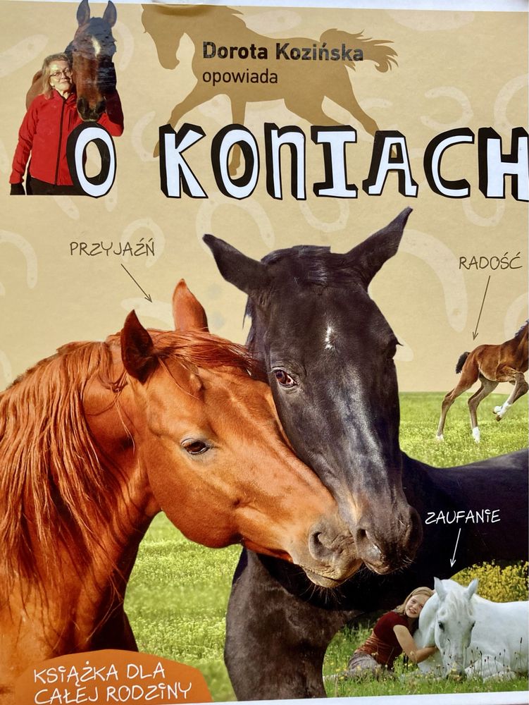 Konie -album, poradnik, encyklopedia, ilustracjeb