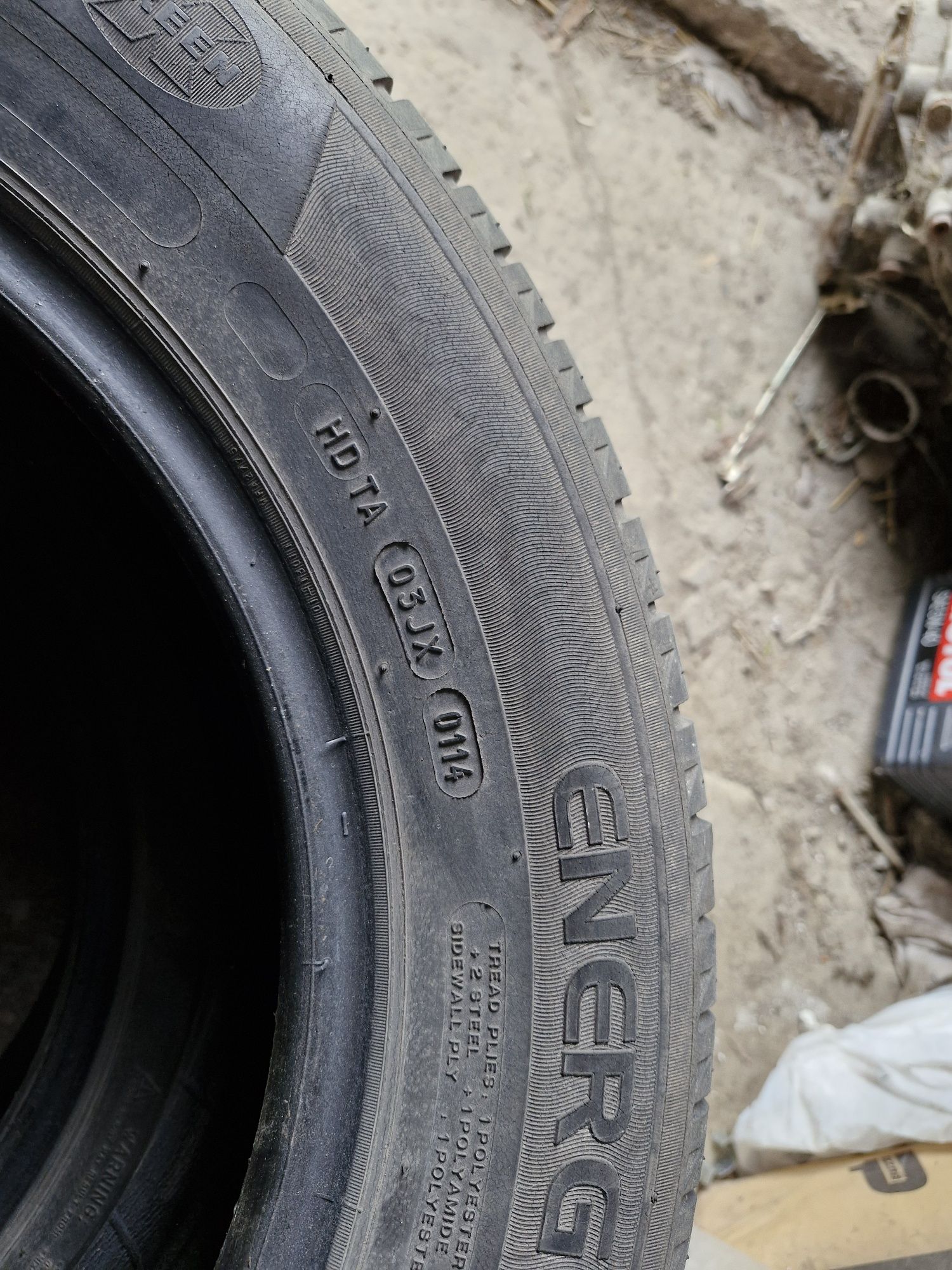 2 opony 195/65R15 michelin bieżnik okolo 5mm