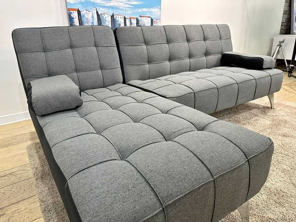 Liquidação de sofá-cama com portes grátis e pagamento na entrega