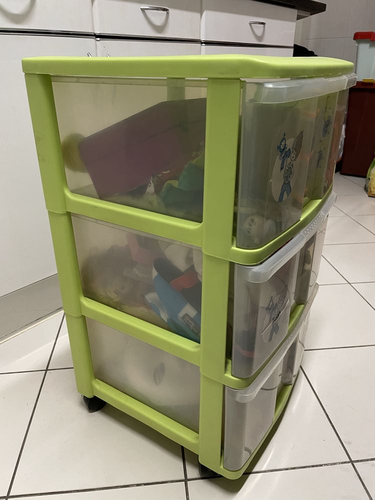 Armarios de arrumacao de brinquedos