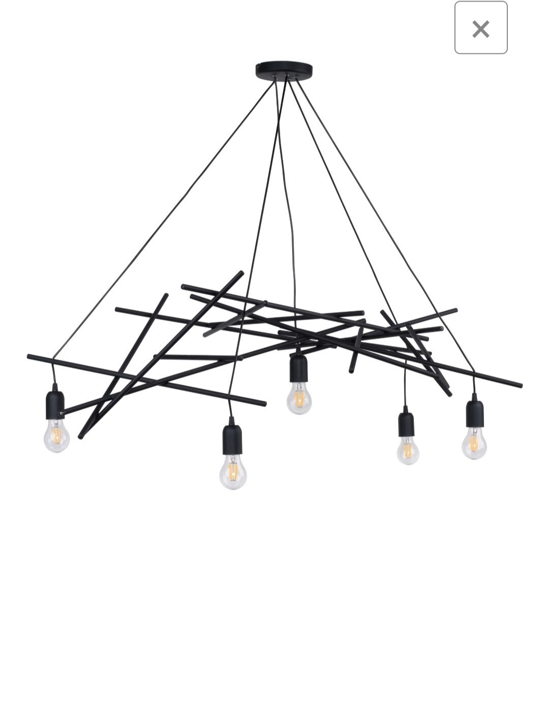 Lampa oświetlenie loft minimalistyczna