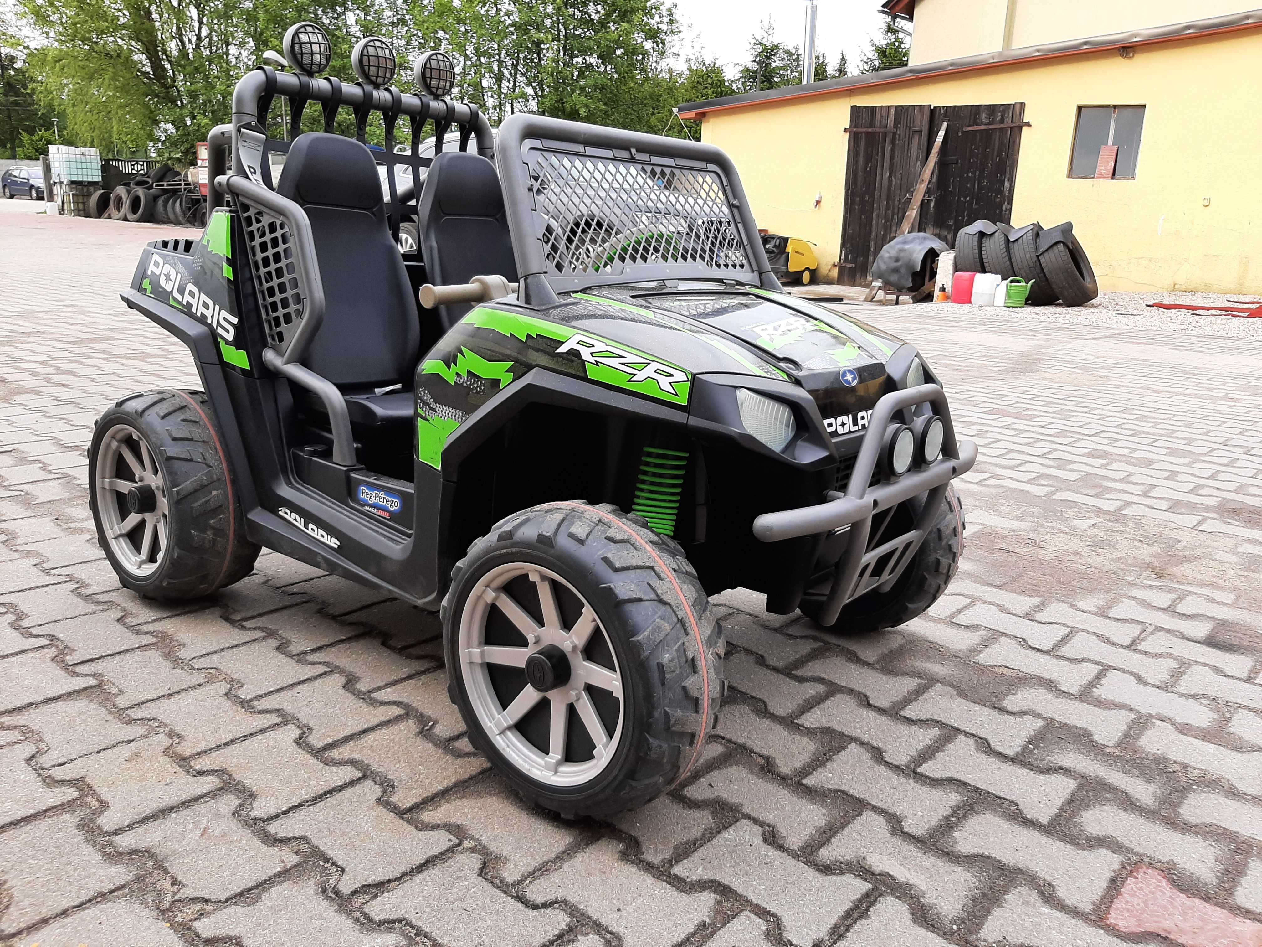 Baggy baggi polaris RZR peg perego 24v autko dla dziecka