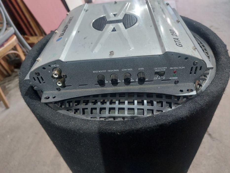 Сабвуфер + усилитель