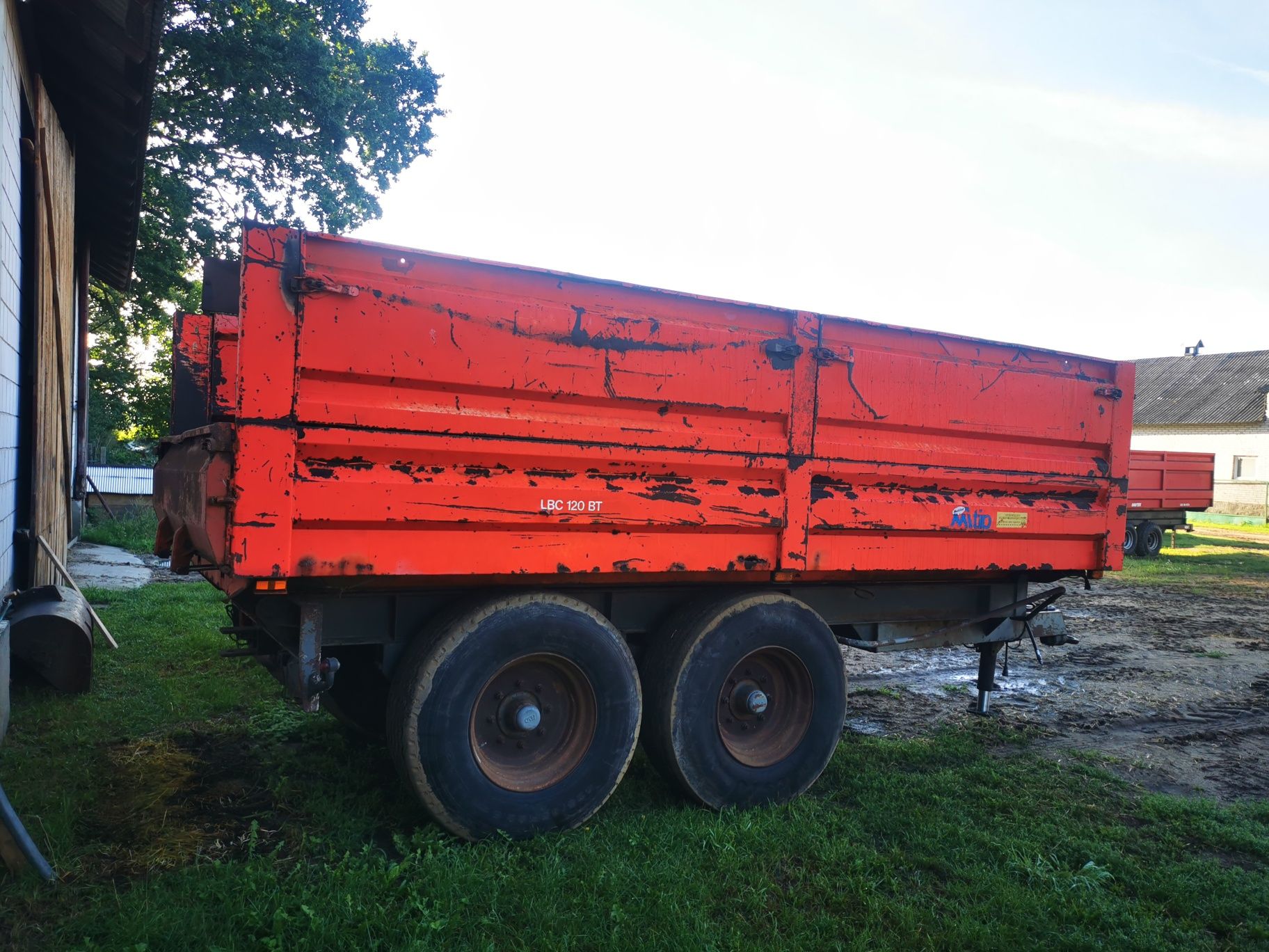 Przyczepa wywrotka 12ton 8ton