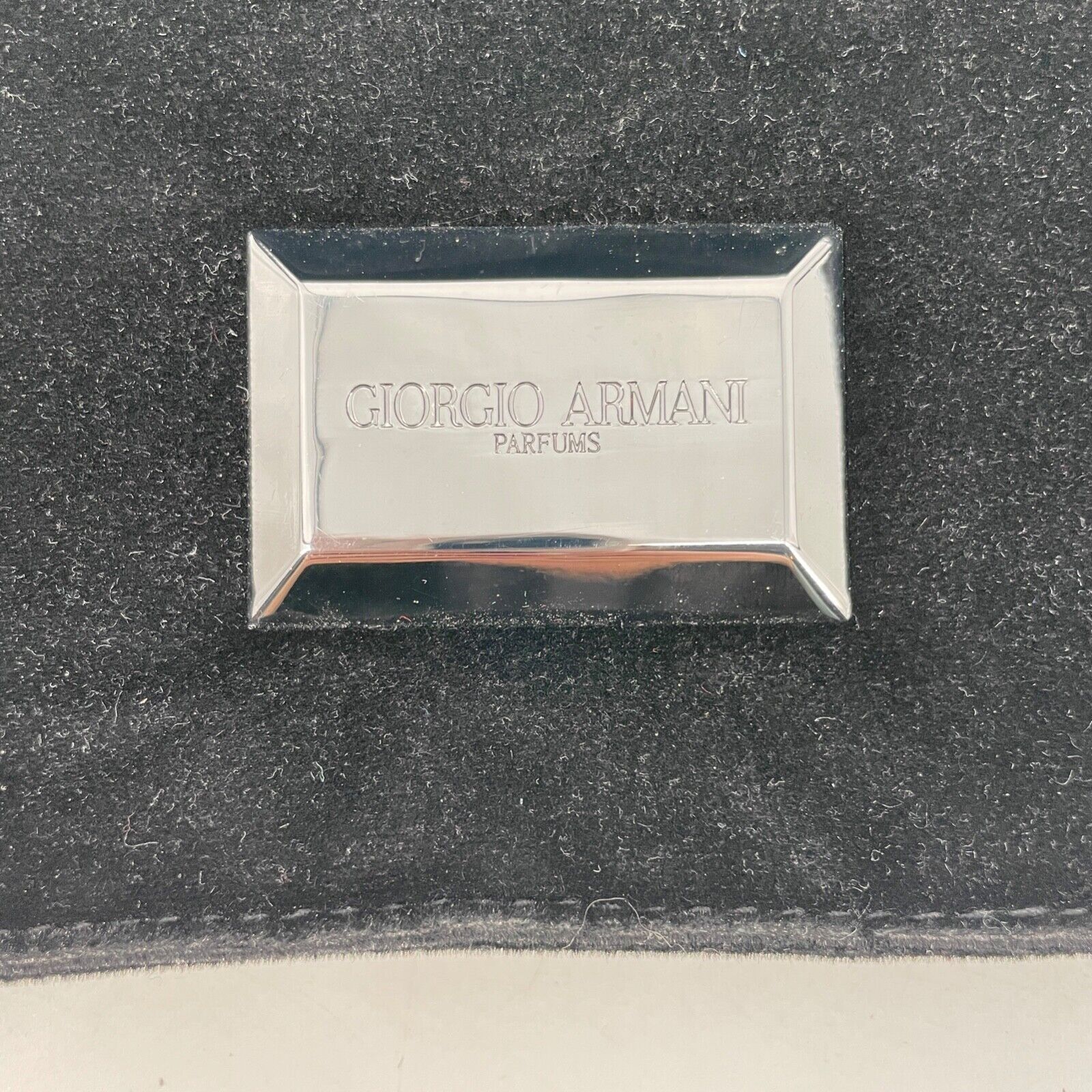 GIORGIO ARMANI Parfums Velour Black - роскошный вечерний клатч-кошелек