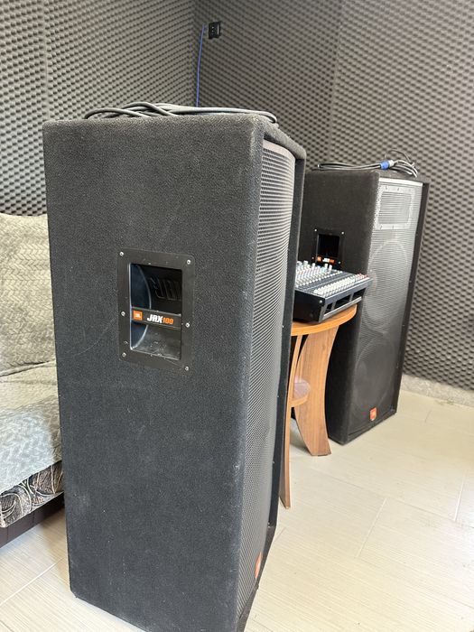 Kolumny JBL JRX 100 + Power mixer Yamaha EMX5016CF