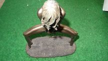 figura z brązu, kobieta 19-22 cm