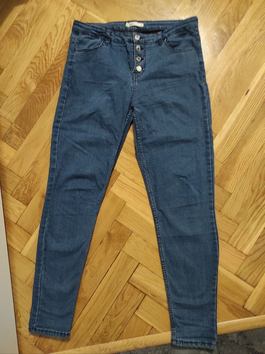 Spodnie skinny dżinsy jeansy 42 sinsay