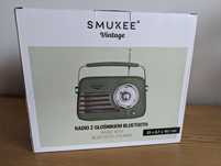 Radio kuchenne z głośnikiem bluetooth vintage Smukee