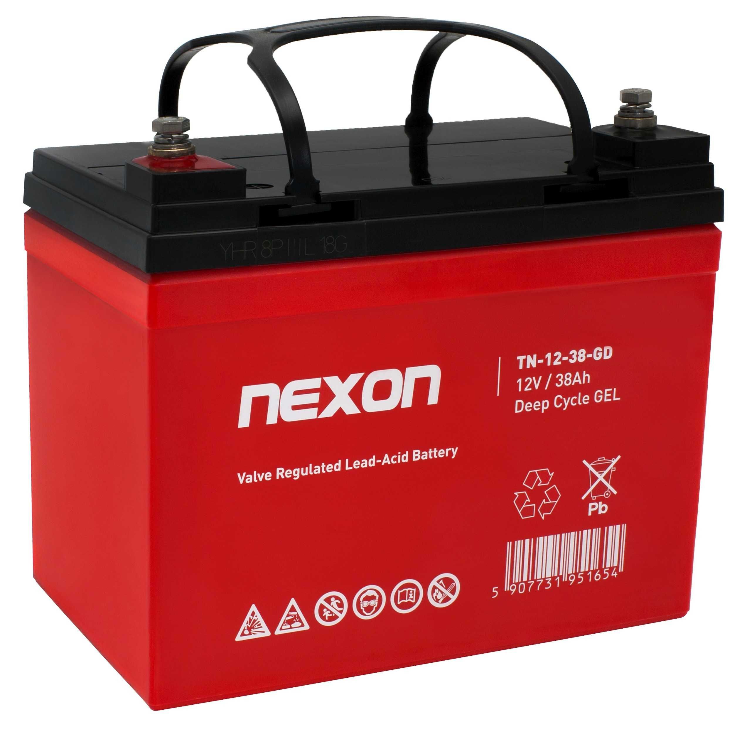 Akumulator ŻELOWY GEL Nexon 12V 38Ah