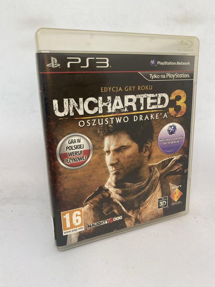 Gra Uncharted 3 Oszustwo Drake'a PS3 Play Station ps3 pudełkowa PL