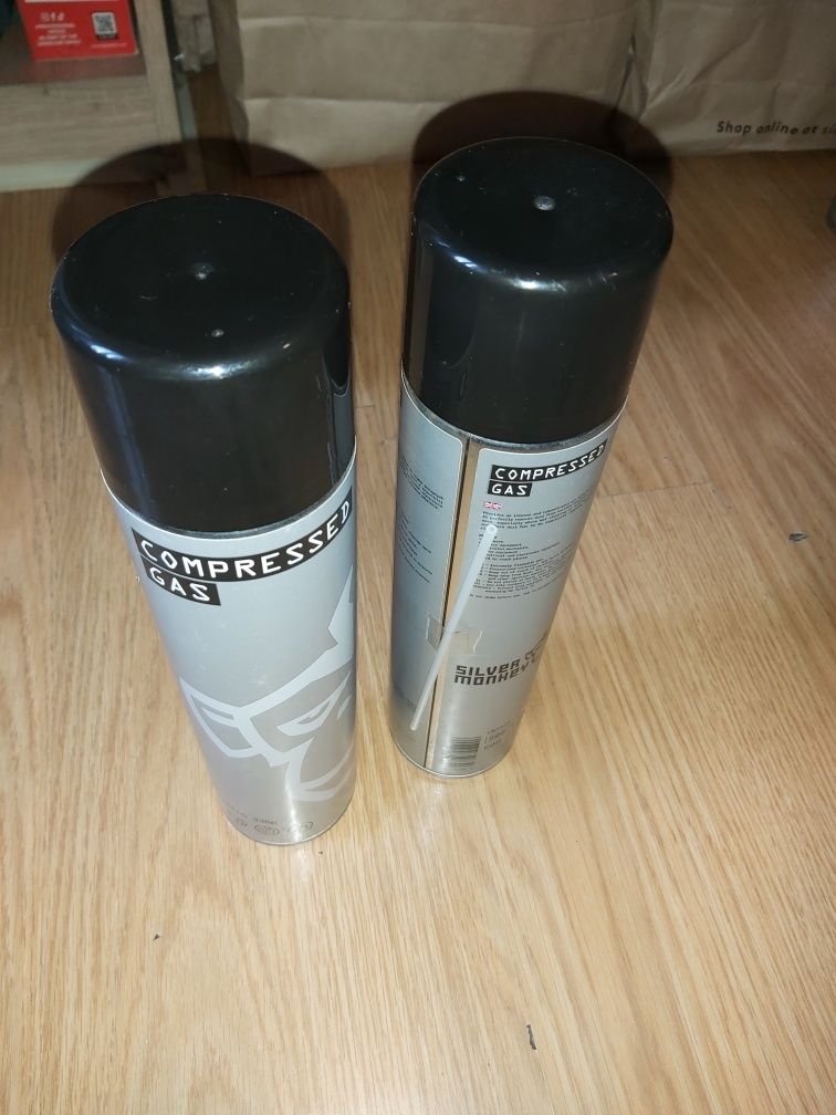 Silver Monkey Sprężone powietrze 600ml cena za dwie sztuki  tanio nowe