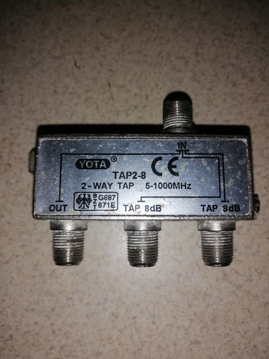 Абонентский ответвитель YOTA TAP 2-8 б/у.