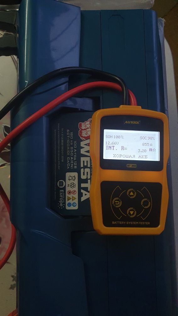 Продам Акумулятор автомобільний Westa 6CT-100 А