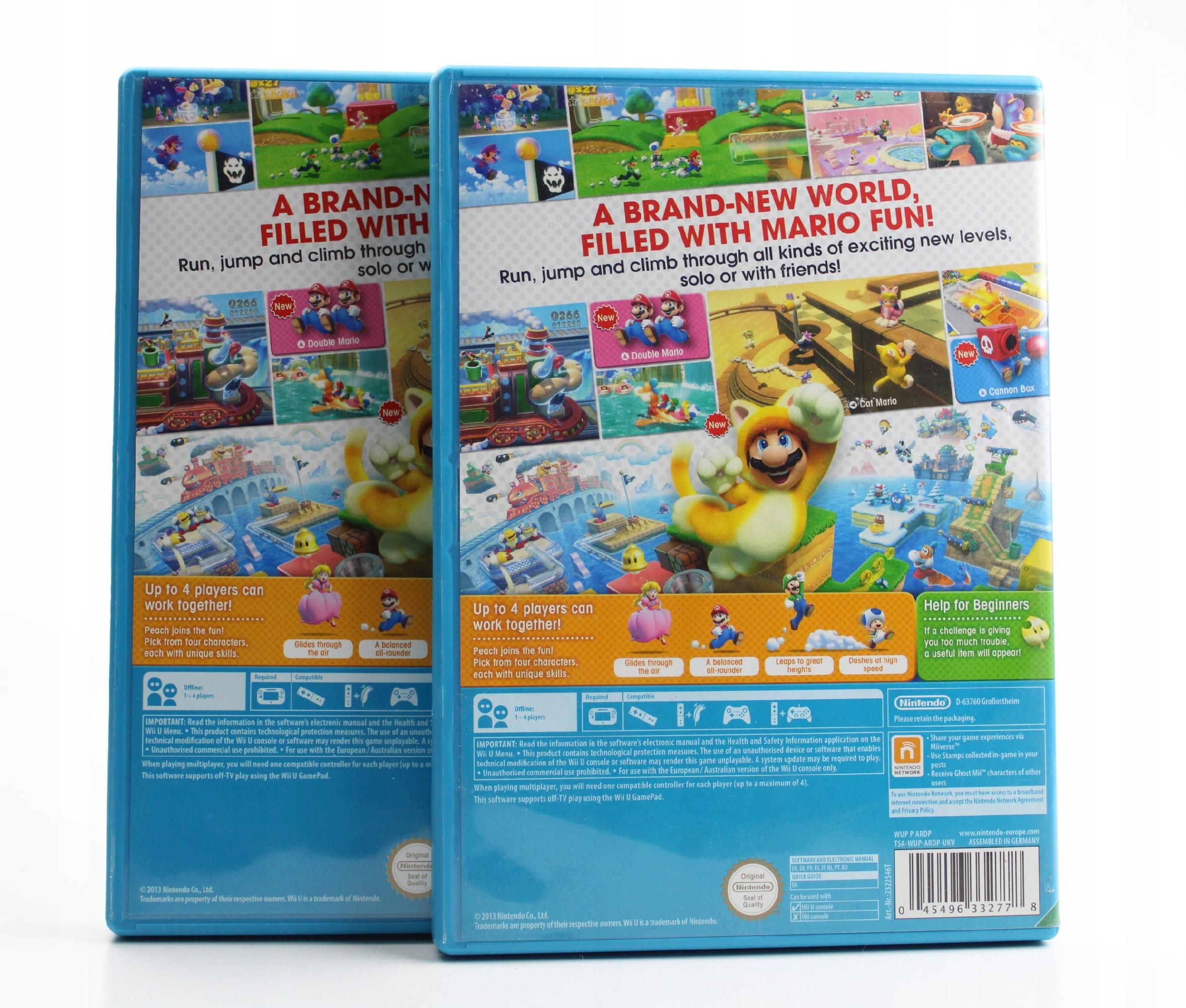 Super Mario 3D World Wiiu Nintendo Wii U