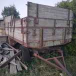 Przyczepa rolnicza 6-7 ton sztywna Niemka