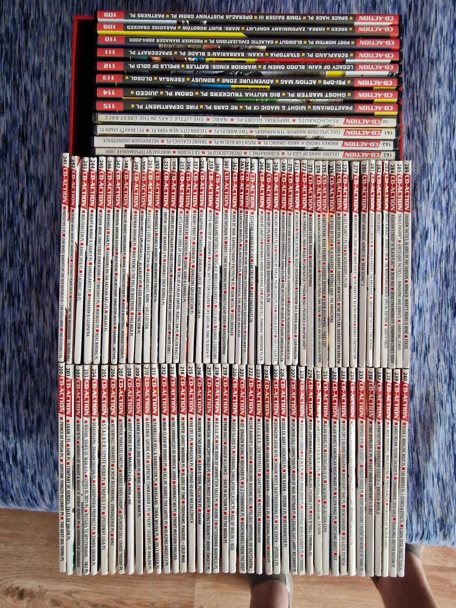 Cd action Kolekcja 190 numerów Okazja !