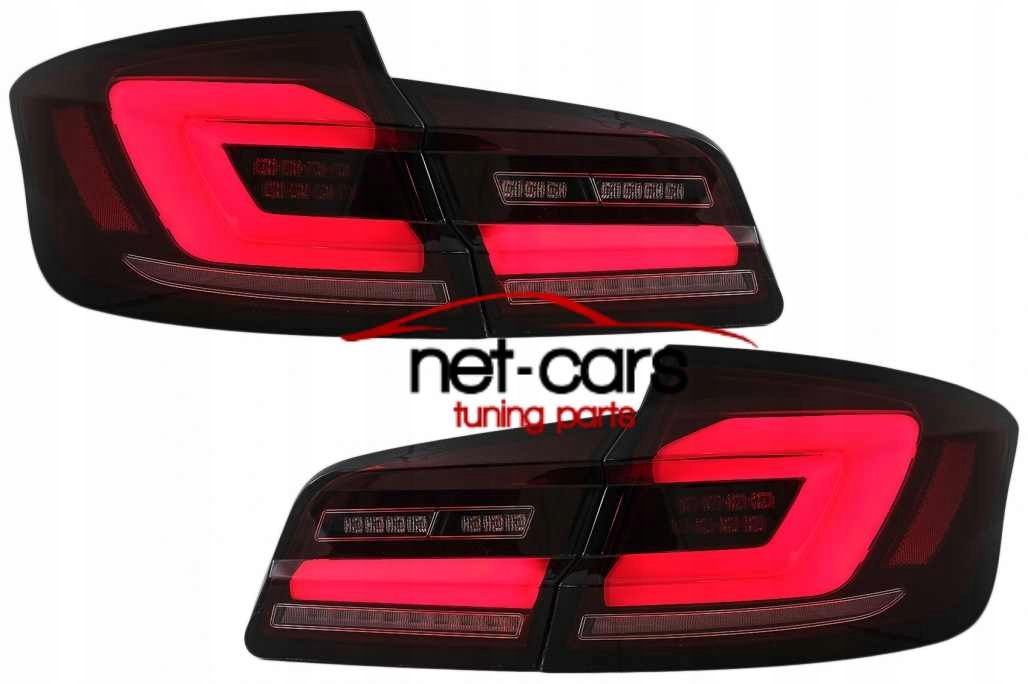 Lampy tylne BMW 5 F10 M5 -17 Neon LED wzór G30 Red