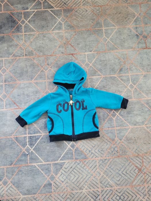 Bluza niebieska rozpinana