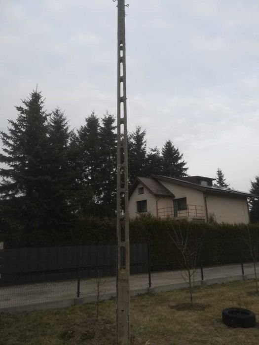 Słup betonowy energetyczny