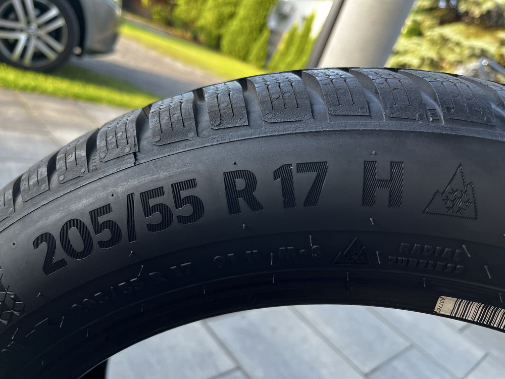 Zimowe Continental 205/55 r17, 2023 r