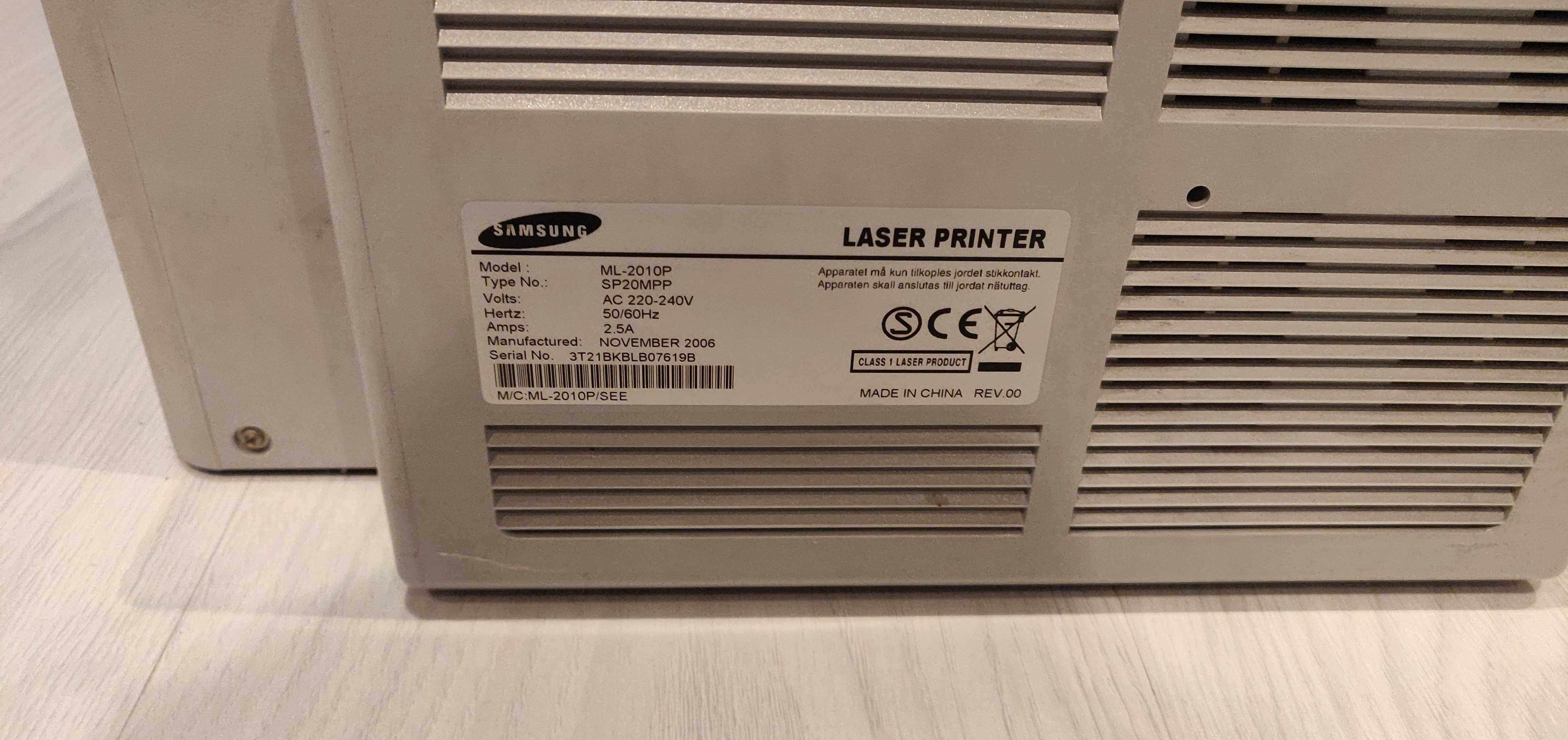 Drukarka laserowa USB LPT Samsung ML-2010P